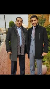 علاء ووالده صدام